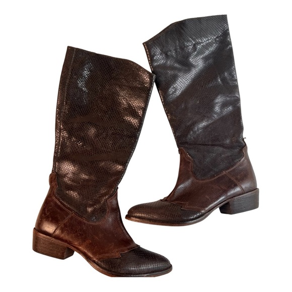 Matisse Western Boots Womens 7.5 Stylish |Zipper| Low Heel  Pointy Toe|Boho Chic - Picture 2 of 11